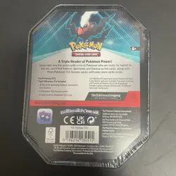Pokemon TCG Darkrai Triple Whammy Tin Sealed w/ 3 Packs & Promo Cards - Image 2