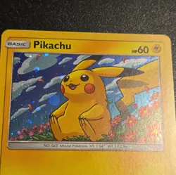 Pokemon Card TCG - Pikachu SM206 Black Star Promo Sun & Moon Promos NM - Image 2