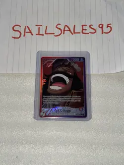 OP13-003 Alternate Art Leader Gol D Roger One Piece Card English - Image 1