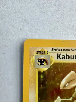 Kabutops 9/62 Pokemon Fossil Unlimited TCG Holo Rare Card WOTC NM - Image 2