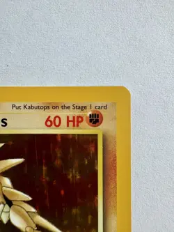 Kabutops 9/62 Pokemon Fossil Unlimited TCG Holo Rare Card WOTC NM - Image 3