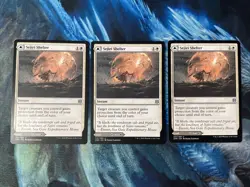 3X MTG Sejiri Shelter Sejiri Glacier Zendikar Rising 037/280 Regular Uncommon - Image 1