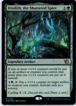 Ozolith, the Shattered Spire FOIL NM MTG - Image 1