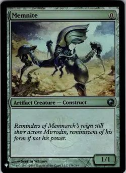Memnite The List Reprints Uncommon NM Magic: The Gathering 174 Foil - Image 1