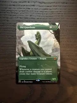 Magic: The Gathering Forgotten Realms Old Gnawbone Borderless Non-Foil - Image 1