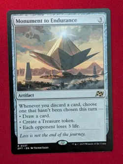 MTG Monument to Endurance Aetherdrift Regular Magic the Gathering - Image 1