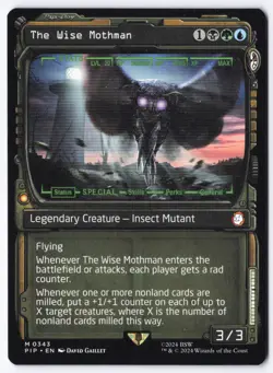 The Wise Mothman (Showcase) M Universes Beyond: Fallout 343 NM - Image 1