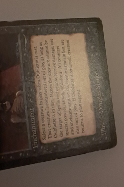 Oubliette MP Dark Arabian Nights MTG Magic the Gathering - Image 4