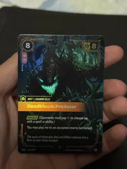 Deadbloom Predator OGN 161/298 Epic Riftbound League of Legends - Image 1