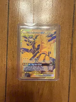Pokemon TCG S&M Black Star Promo Pikachu & Zekrom GX - TAG TEAM - SM248 - Image 1