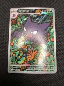 Haunter 027 Me: Mega Evolution Promo Holo Illustration Rare Pokemon NM - Image 1