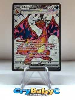 Pokemon Charizard ex SVP056 Scarlet & Violet Black Star Promo - Image 1