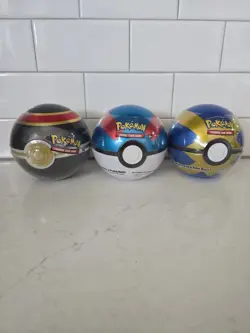Pokemon TCG Pokeball Tins (Random Art) New Sealed - Image 1