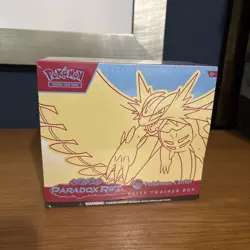 Scarlet & Violet paradox Rift Elite Trainer Box Pokemon Center ETB Roaring Moon - Image 1