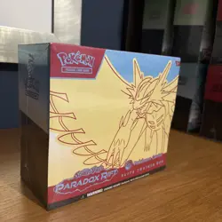 Scarlet & Violet paradox Rift Elite Trainer Box Pokemon Center ETB Roaring Moon - Image 3