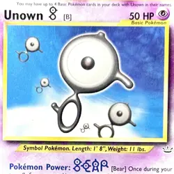 Unown [B] - Pokemon TCG - Neo Revelation - 39/64 - UNCOMMON ~ MP - Image 1