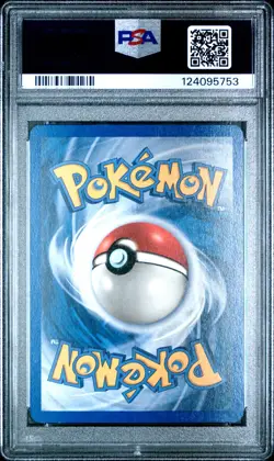 2002 POKEMON LEGENDARY COLLECTION #45 GROWLITHE-REVERSE FOIL PSA 8 - Image 2