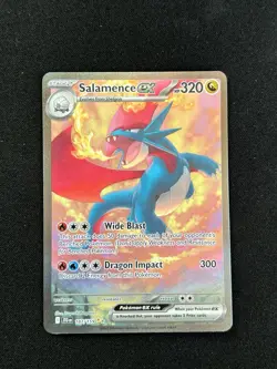 🔥 Salamence ex 187/159 2025 Pokemon TCG SV Journey Together SIR Secret Rare NM - Image 1