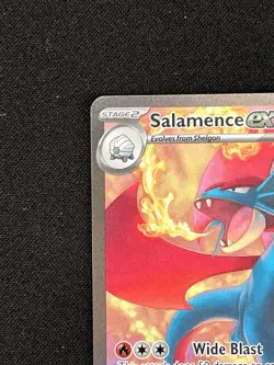 🔥 Salamence ex 187/159 2025 Pokemon TCG SV Journey Together SIR Secret Rare NM - Image 2