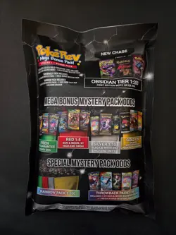 Sealed Pokemon PokeRev Obsidian Pack 7.0-5 packs + 1 mega bonus pack ES0026B - Image 3