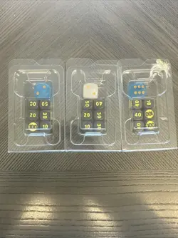 Pokemon Mega Evolutions Dice Set ETB “Dice Only”! x3 - Image 1