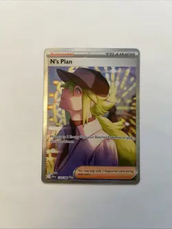 Pokemon TCG N's Plan 170/086 Sir Black Bolt - Image 1