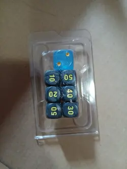 Pokemon Dice (From Mega Evolution: Lucario Booster Box) - Image 1