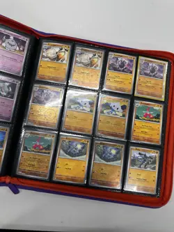 Pokemon Scarlet and Violet Base Set Complete Master Set - First Edition Binder - Image 3