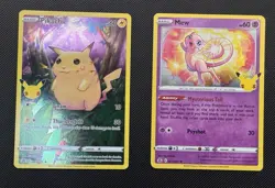 Pokemon Celebrations Lot Pikachu And Mew - Image 1