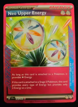 Pokemon TCG Temporal Forces Neo Upper Energy Ace Spec #162/162 NM - Image 1