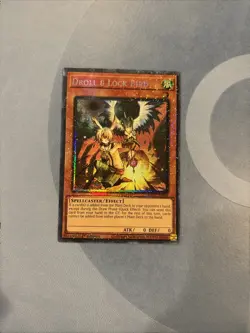 YuGiOh! Droll & Lock Bird RA02-EN006 Collector's Rare - Near Mint - Image 1