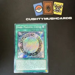 YUGIOH DARK MAGICAL CIRCLE SECRET RARE TDIL-EN057 1ST EDITION - Image 1