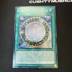 YUGIOH DARK MAGICAL CIRCLE SECRET RARE TDIL-EN057 1ST EDITION - Image 2