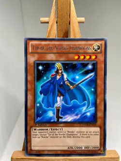 Tyr Of The Nordic Champions - Rare 1st Edition STOR-EN019 - LP - YuGiOh - Image 1