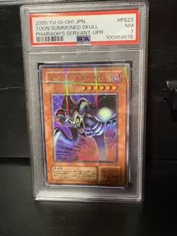 Yu-Gi-Oh TOON SUMMONED SKULL PSA 7 Ultra parallel rare Japanese F/S - Image 1