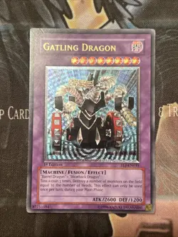 Gatling Dragon Ultimate Rare FET-EN035 Flaming Eternity 1st Edition LP - Image 1