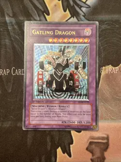 Gatling Dragon Ultimate Rare FET-EN035 Flaming Eternity 1st Edition LP - Image 5