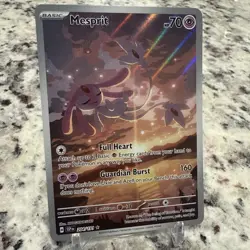 🔥 Mesprit Pokemon Surging Sparks 2024 Illustration Rare Holo Card 204/191 - Image 2