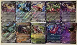 Pokemon EX Card Lot Of 10 English Near Mint TCG Holo Rares 2023 Various Sets - Image 1