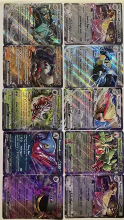 Pokemon EX Card Lot Of 10 English Near Mint TCG Holo Rares 2023 Various Sets - Image 2
