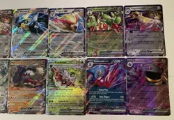Pokemon EX Card Lot Of 10 English Near Mint TCG Holo Rares 2023 Various Sets - Image 4