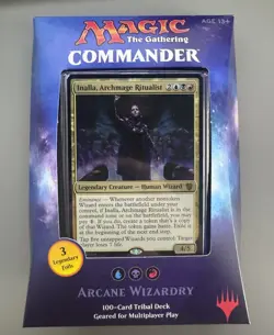 Magic The Gathering MTG Arcane Wizardry Commander Deck 100-Card Tribal Deck New - Image 1