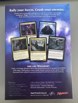 Magic The Gathering MTG Arcane Wizardry Commander Deck 100-Card Tribal Deck New - Image 2