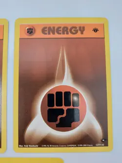 Pokemon Cards 1st Edition Vintage Lot Of 5 Energy Cards GymC LP/NM WOTC - Image 5