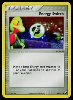 Pokemon Card - Energy Switch Unseen Forces 84/115 Reverse Holo Stamped - Image 1