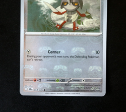 Pokemon Card - Pawniard 064/086 Master Ball Reverse - Black Bolt English - NM ⭐ - Image 3