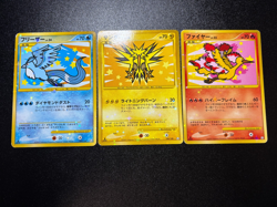 (LP-) Articuno Zapdos Moltres 098/100 099/100 Supreme Victors Pokemon Card - Image 1
