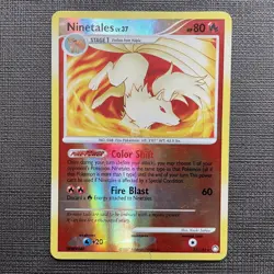 Ninetales 32/123 | Reverse Holo Rare Pokemon Card | Mysterious Treasures 2007 - Image 1