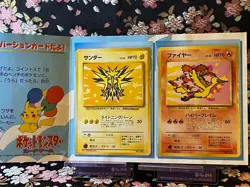 Zapdos 145 Moltres 146 ANA Special Promo Japanese Pokemon Card [NM] - Image 3