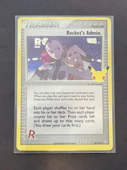 HOLO Rocket's Admin 86/109 NM / M Pokemon Celebrations Secret Rare Classic Card - Image 1